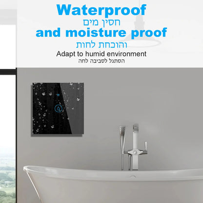 Tuya Smart 40A Wifi + Bluetooth Wasser Heizung Kessel Touch Schalter 8800W Timer Zeitplan Sprachsteuerung Alexa Google hause Yandex Alice.