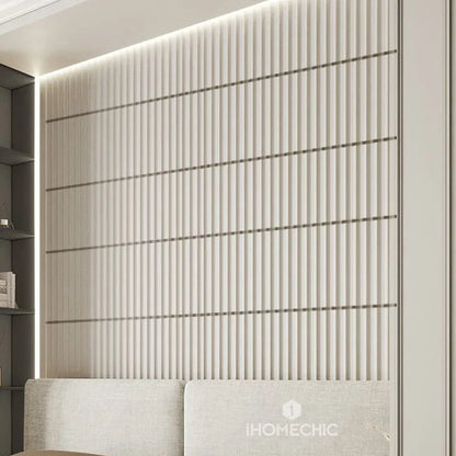 12pcs 30cm 3D Wall Panel Venetian blinds mouldings Living Room Background Decal Tile Mold 3D wall sticker bathroom kitchen wall