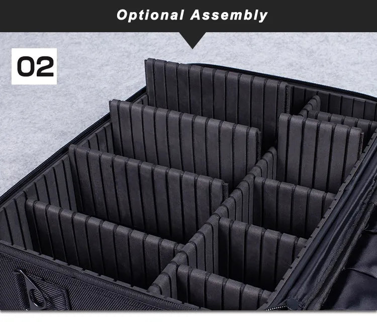 New Oxford Cloth Makeup Bag For Women Waterproof Large Capacity  Travel Cosmetic Case.