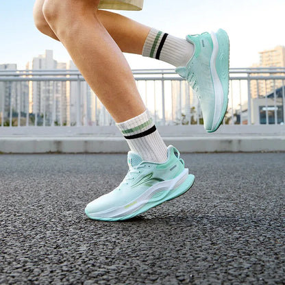 361 Degrees Fierce 5 Men Running Shoes New Soft Breathable Rebound Non-slip Shock-absorber Wear-resistant Male Sneaker 672522218.