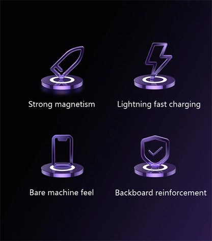 Magnet Fullback Protection Clear Case For Iphone 17 Pro Max 17 Air Apple Magsafe Cover Official Original Wireless Magnetic.