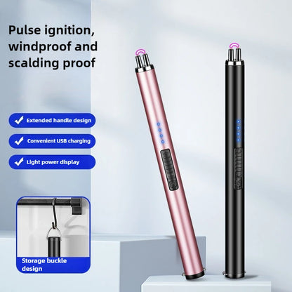 Aromatherapy Candle Extended Gas Stove Gas Electronic Charging Igniter, Household Ignition Gun Igniter Lighter.