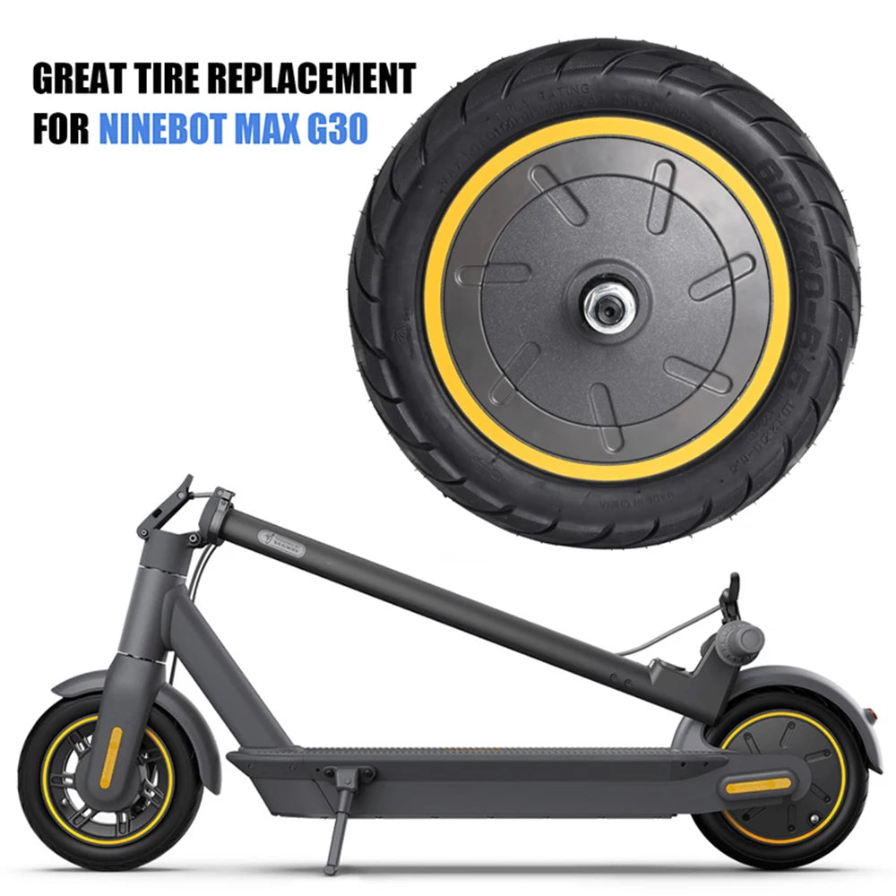 60/70-6.5 Motor Electric Scooter 36V 500W Engine Wheel For Ninebot Max G30 Electric Scooter Rear Driving Wheel Tire Motor Repair.