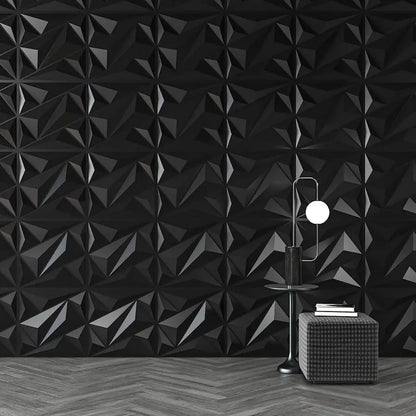 KUUJOJO 3D textured wall panel for indoor wall decoration, suitable for living room, hall, bedroom, hotel, office, send tape