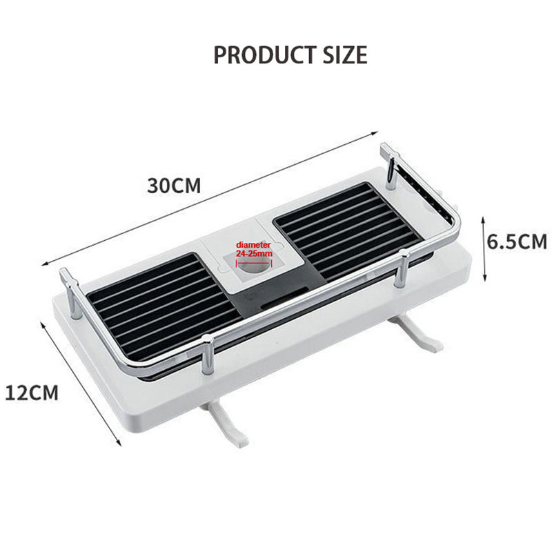 Dusche Lagerung Halter Bad Regal Pole Regale Shampoo Tablett Stehen Kein Bohren Heben Badezimmer Dusche Lagerung Rack Organizer