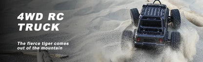 1:16 80km/h Brushless RC Drift Car With LED Lights 4WD Electric High Speed Racing Remote Control Monster Truck for Kids Adults.