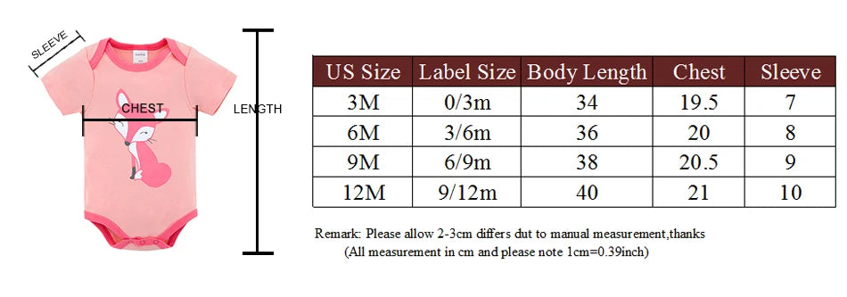 3 teile/los Baby Jungen Body Mode Körper Anzüge Kurzarm Neugeborenen Overalls Cartoon Kinder Baby Mädchen Strampler Kleidung Боди.