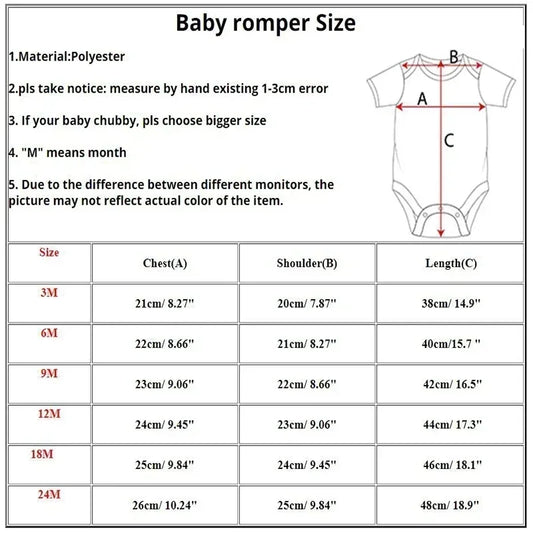 Lustiger spanischer bedruckter Baby-Body für Neugeborene, kurzärmeliger Strampler, niedliche Jungen- und Mädchen-Outfits, Kleinkind-Sommerkleidung, Säuglingsoverall.