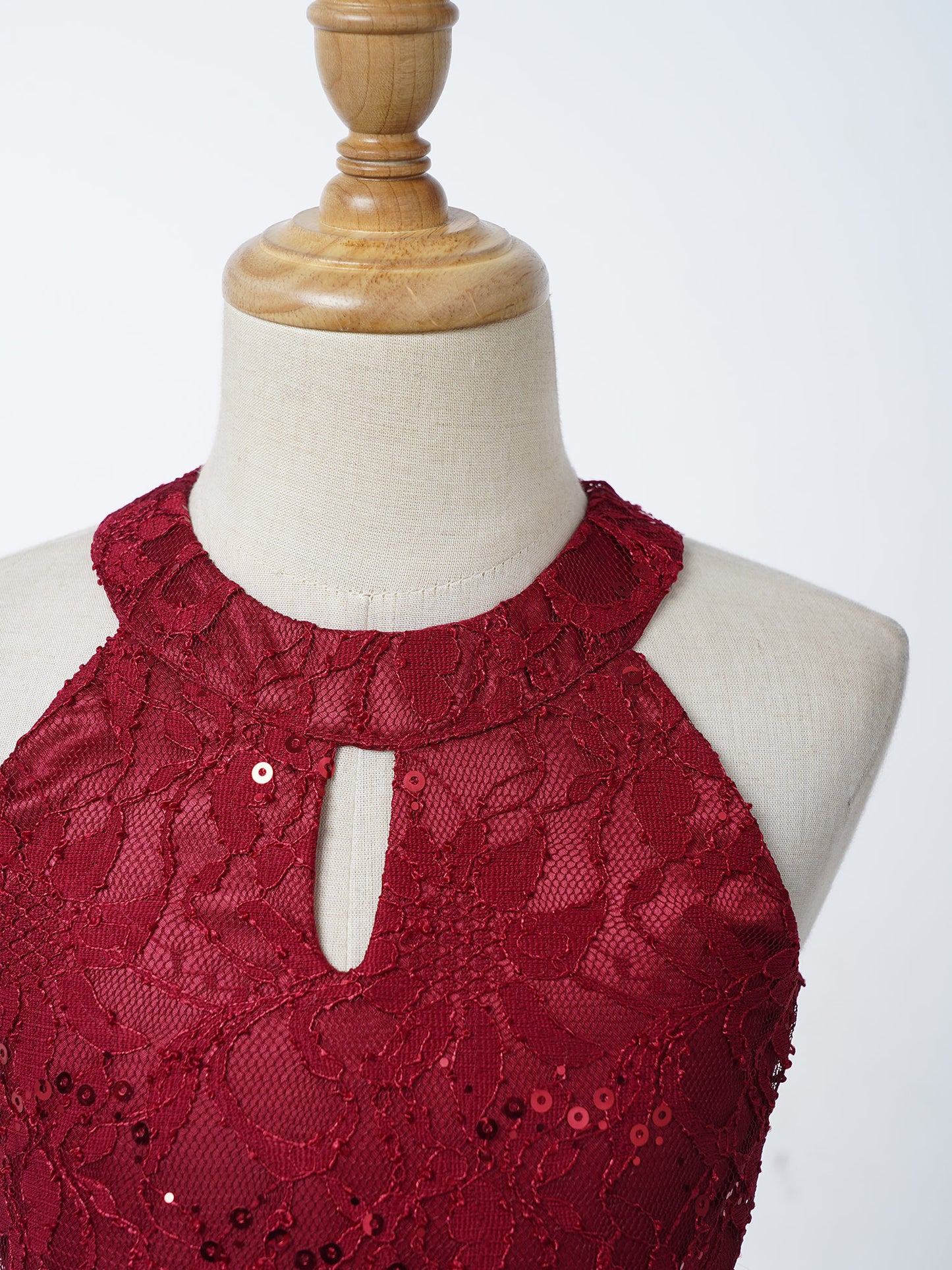 Sommer Mädchen Ärmellosen Chiffon Maxi Kleid Shiny Perlen Spitze Gebaut-in Shorts Party Kleid für Hochzeit Geburtstag Dance Leistung