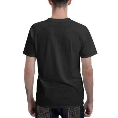 Men's Cotton T-Shirt Disturbed Graphic Print 100% Cotton Crew Neck Short Sleeve Casual Fit All-Season Wear.