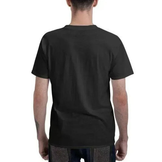 Men's Cotton T-Shirt Disturbed Graphic Print 100% Cotton Crew Neck Short Sleeve Casual Fit All-Season Wear.