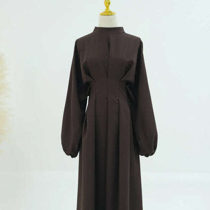 Muslim Modest Dress Kaftan Prayer abaya Ramadan Linen Abaya Dubai Turkey Islam Clothes Women Kebaya Robe Arabe Femme Musulmane