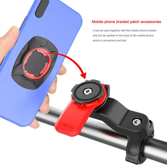 Universal Motorcycle Bike Phone Holder Stand Bicycle Phone Bike Holder 360° Rotatable Support Security Bracket Quick Release.