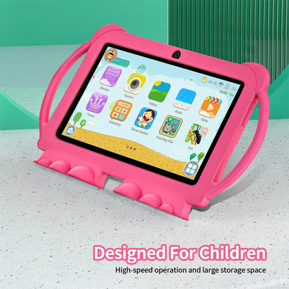 2025 New 7 Inch 5G WIFI Children's Tablet 4GB RAM 64GB ROM Portable Mini Tablet Quad Core Dual Camera 4000mAh Android 13.