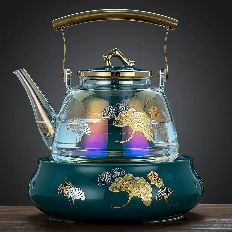 220V High-Temperature Resistant Electric Tea Stove & Tea Kettle Set for Home Use A