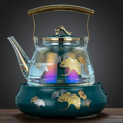 220V High-Temperature Resistant Electric Tea Stove & Tea Kettle Set for Home Use A