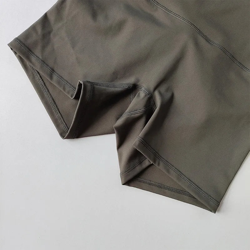 Summer Women's Yoga Shorts High Waist Sport Shorts Fitness Push-Up Tights Booty Short Pants Gym Shorts Cycling Shorts Female