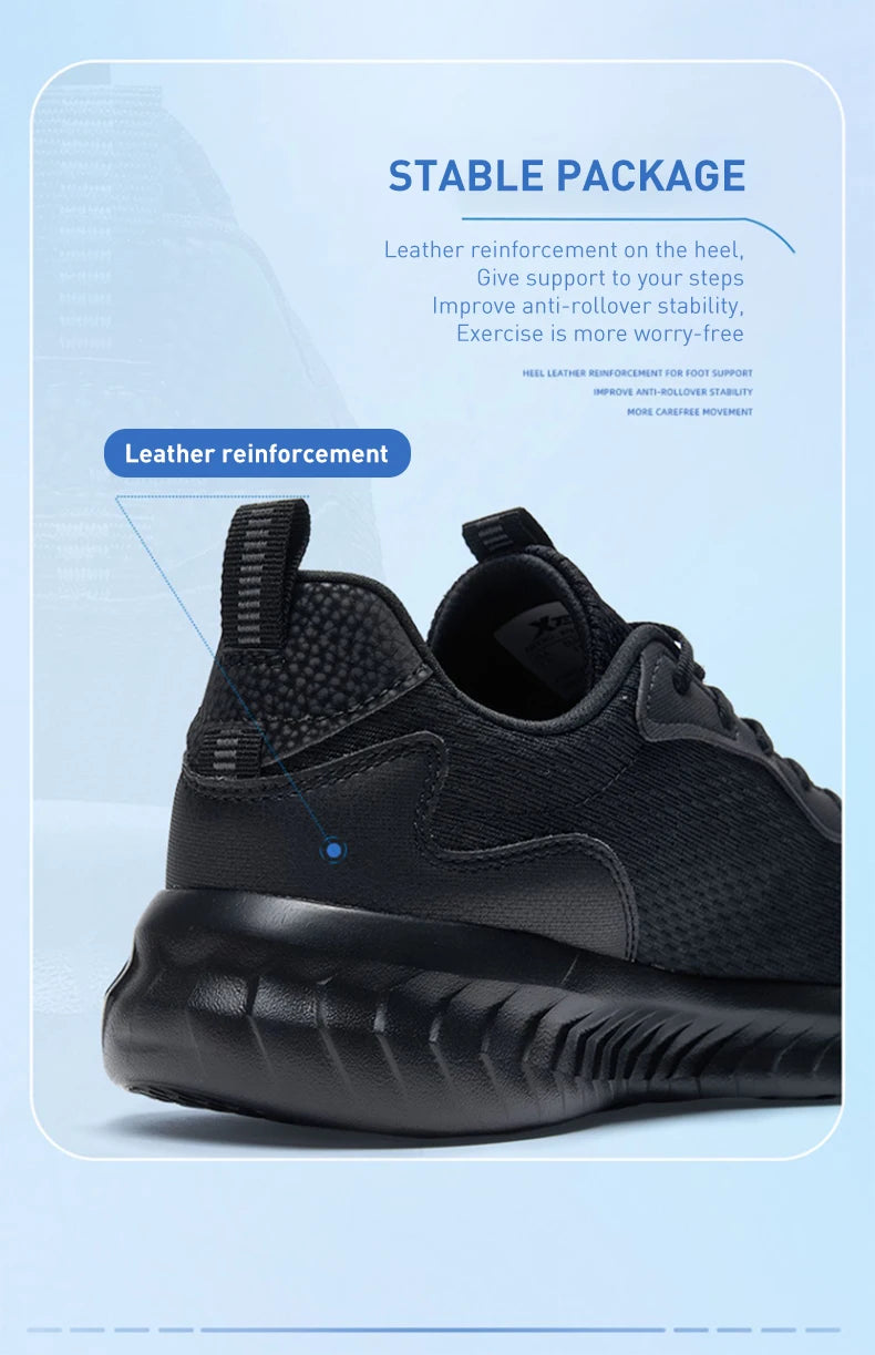 Xtep XingYun Men's Running Shoes Male 2023 Comfortable Sports Shoes Cushioning Breathable Casual Sneakers For Men 878119110007.
