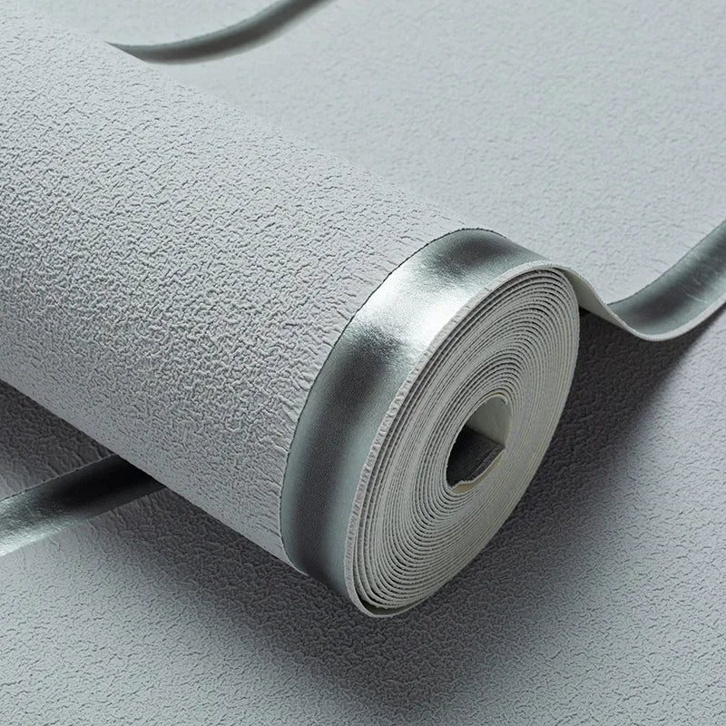 Hirschhaut Samt horizontal gestreifte Tapete Wohnzimmer Schlafzimmer gestreifte Film- und Fernsehwand 3D-Relief verdickte Tapete