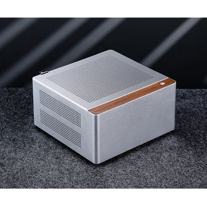JONSBO N10/NV10 MINI ITX Case Supports 1U FLEX Power Supply Aluminum Alloy Desktop Office Computer Case.