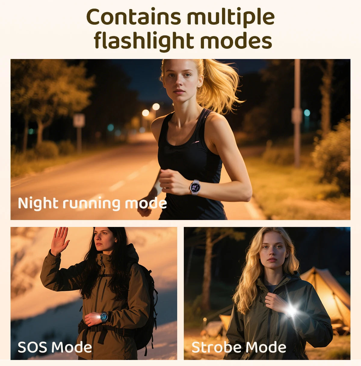 LIGE 2025 New 1.26 inch Screen Smart Watch Women IP68 Waterproof Sports Women’s Health Monitor Watches Bluetooth Call Smartwatch.