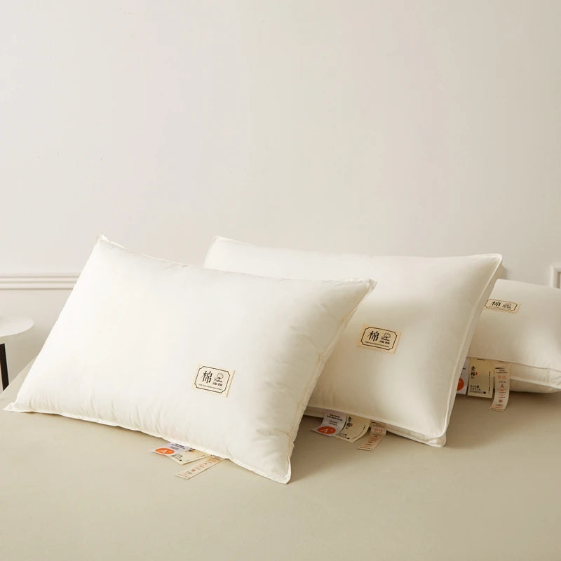 1pc Soft Filling Sleeping Pillows for Home Bed Almohadas Para Dormir High Quality Pillow 48x74cm Washable Neck Cushion.