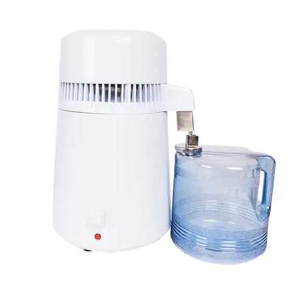 DIVEDEER Water Distiller 4L Purifier Filter Dispenser Drinking Bottle Softener Dual Temp Display Overheat Protection.