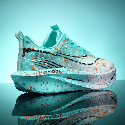 Supercritical E-TPU Marathon Running Shoes Men Women High-quality Road Jogging Shoes Light Comfy Sneakers Mesh Training Shoes