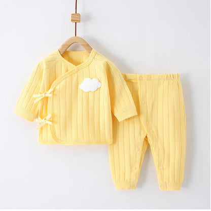 Infant Baby Mädchen Jungen Sets Baumwolle Neugeborenen Langarm Kleidung Hosen 2Pcs Set Frühling Herbst Kleidung Für Baby Kostüm 3-6Month.