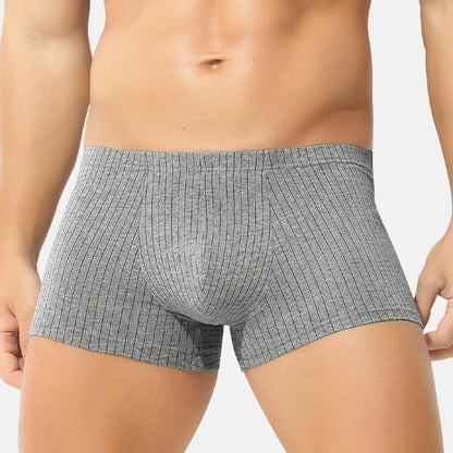 Herren unterwäsche aus reiner Baumwolle, einfache Boxershorts aus Baumwolle für Herren, bequeme, atmungsaktive Boxershorts für Sommer-Jungen