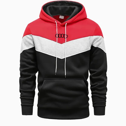 Herrenbekleidung, lässiges Sweatshirt, Anzug, Sweatshirts für Herren, tägliche dreifarbige Hoodies, heiße, hochwertige 2024, Sport-Trainingsanzug, Joggen.
