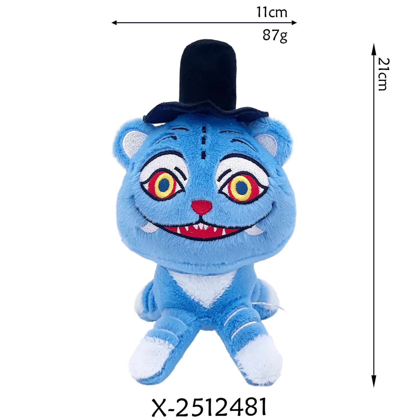 K Pop Demon Hunters Plush Doll Toy Soft Stuffed Animal Collectible for Fans Movie TV Theme Surrounding Goods.