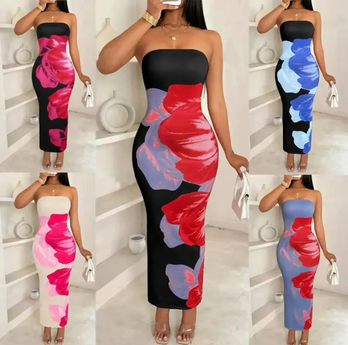 Sommer Vintage Strap Beiläufige Dünne Elegante Abend Ärmellose Nacht Rüschen Sexy Maxi Lange Kleid Vestidos Sexy Frauen.