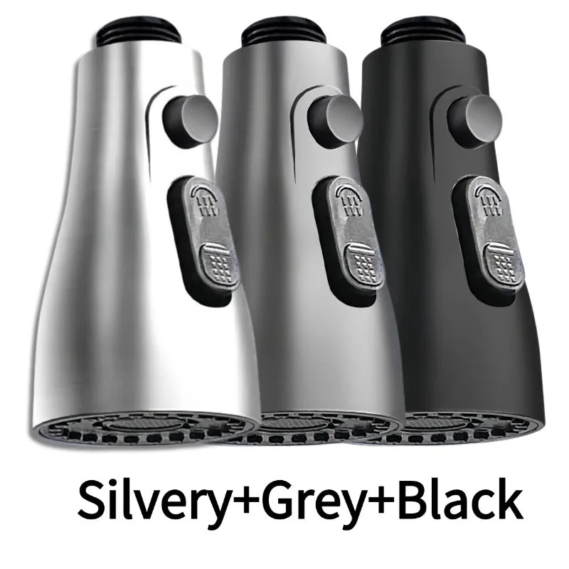 Universal Kitchen Pull Out Faucet Sprayer Nozzle 3 In 1 Durable Water Saving Shower Spray Head Kitchen Sink Shower Spray Head