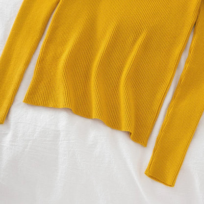 2026 weibliche Casual Tops Pullover Frauen Herbst Winter Gestrickte Dünne Pullover Feste Taste Volle Hülse V-ausschnitt Pullover.