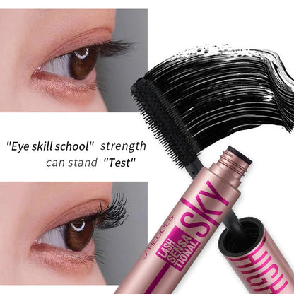 Eyelashes Lengthening Mascara Thickening Waterproof Sweat-Resistant Long Lasting Natural Curling Mascara Quick Dry Beauty Makeup.