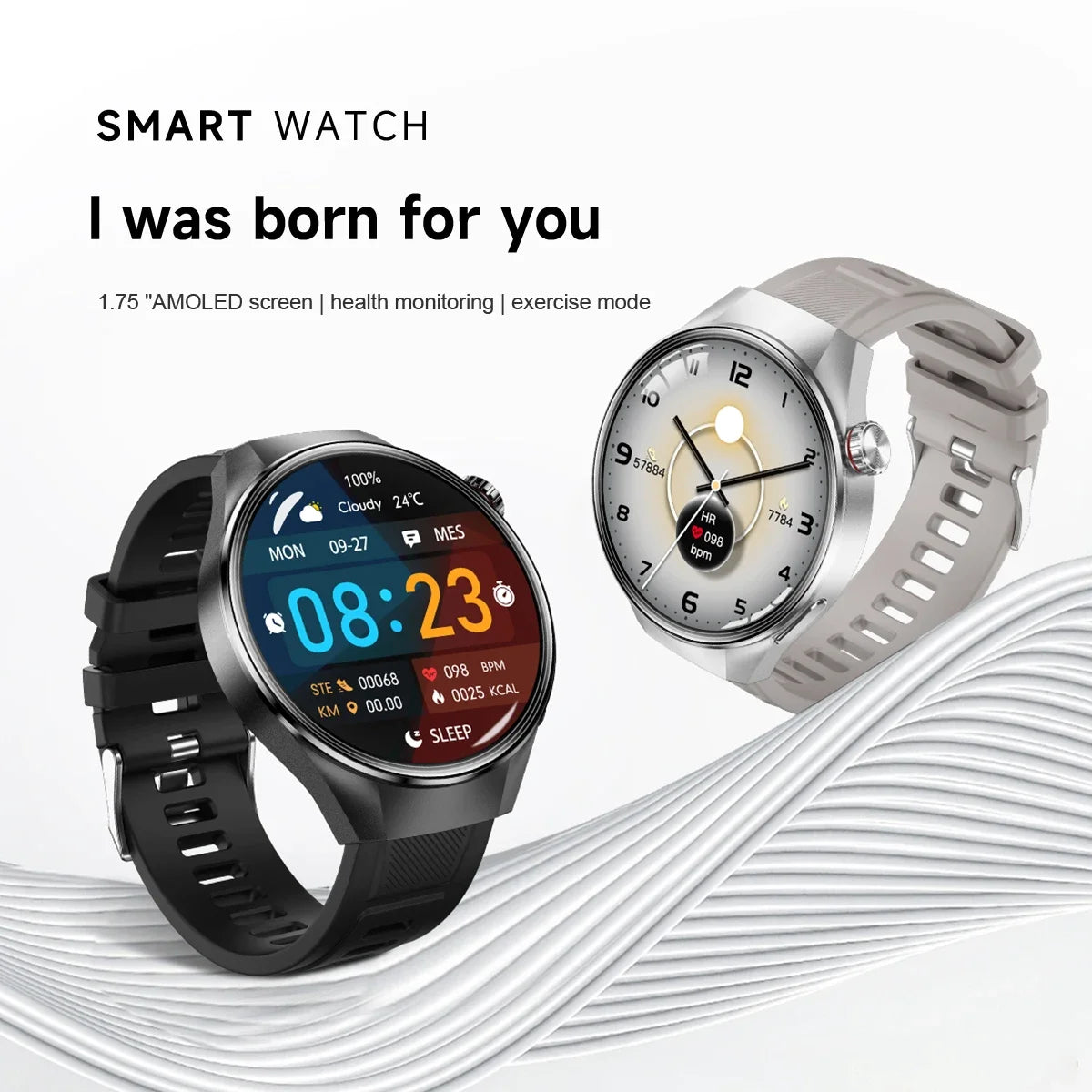2025 New Originl Watch G5 PlUS Smart Watch 1.75" HD AMOLED Screen GPS track Heart Rate Bluetooth Call Compass Smartwatch for Men.