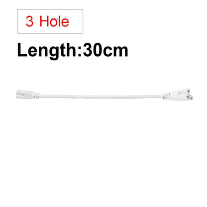 Energy Saving T5/T8 15W/25W LED Tube AC220V Fluorescent Tube Bulb for Shop Exhibition Halls Lighting,EU US Plug Connect Wire.