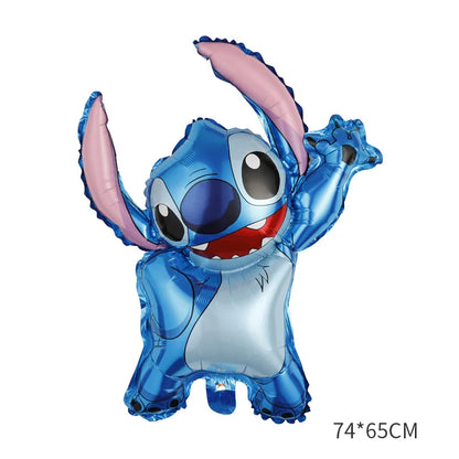 Disney Stich Geburtstag Dekorationen Einweg Geschirr Teller Serviette Stroh Tischdecke Folie Ballon Party Liefert Kinder Geschenke