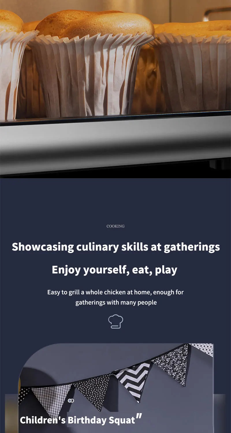 10L Large Capacity Electric Air Fryers Oil-free Automatic Household Kitchen 360°Baking Convection Oven Deep Fryer without Oil.