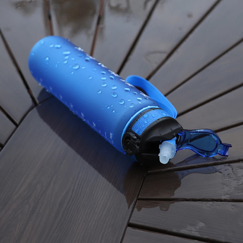 1 Liter Water Bottle Motivational Sport Water Bottle Leakproof Bottles Drinking Outdoor Travel Gym Fitness Jugs for Kitchen Cups.