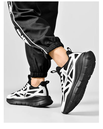 Men's Running Shoes Marathon Breathable Lightweight Women's Comfortable Casual Athletic Nonskid Walking Sports Sneakers