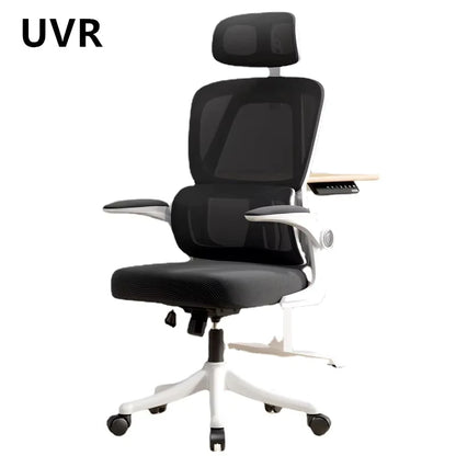 UVR Home Office Stuhl Ergonomisches Design Freizeit Sessel Feld Verstellbarer Drehstuhl Hostess Live Room Computer Stuhl Möbel