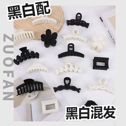 Matte Flower Hair Grips Set for Women Fairy Style Fresh Sweet Headwear for Updo Hairdo Back of Head Hair Accessories