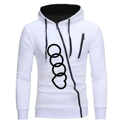 Pant Sets men's Zipper Sweatshirt Suit Hooded Zip-up Man Clothes for Men Winter Tracksuit Sets Sweatsuit Set Men's Hoodies Male