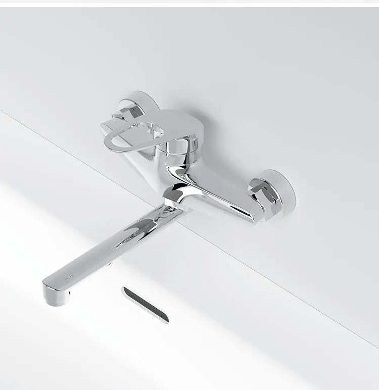 Kitchen Faucet Mixers Wall Mounted Single Handle Mixer Tap Sink Faucet Rotation Hot Cold Water Mixer Mop Pool Tap Basin Faucet