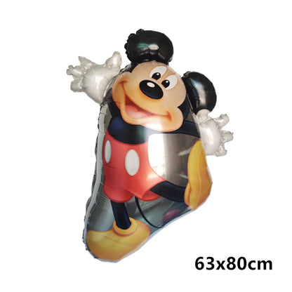 Mickey Minnie Folienballon Mickey Mouse Luftballons Minnie Geburtstag Party Dekor Kinderspielzeug Babyparty Ball Kinder Cartoon Geschenk