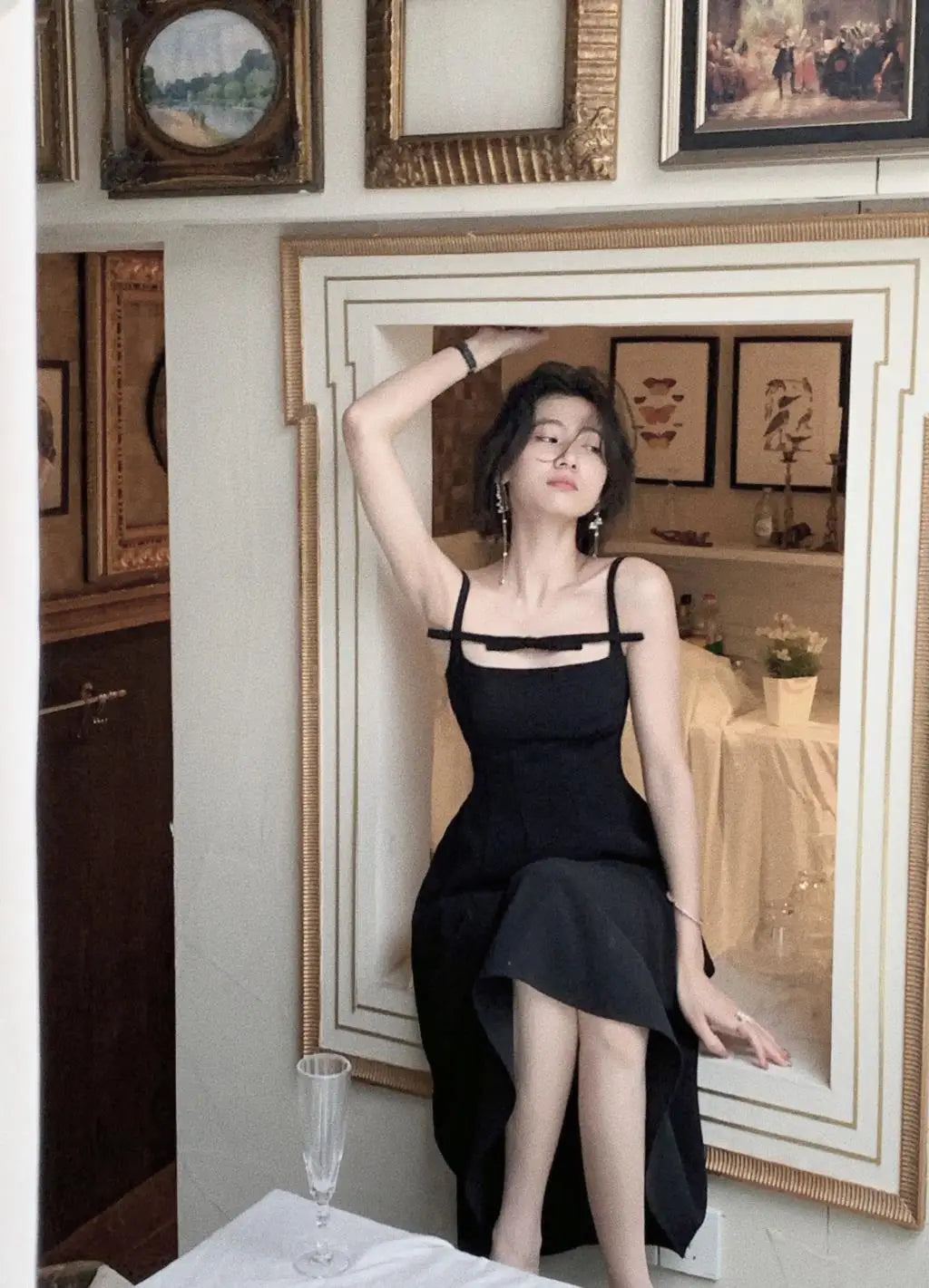 Sommer y2k Spaghetti träger Abend party Kleider solide elegante ärmellose sexy A-Linie kurzes Kleid ein Stück Vestido Mujer