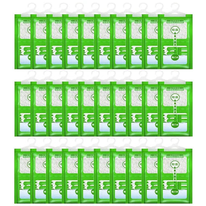 Hangable Wardrobe Moldproof Moisture Proof Dehumidification Bag humidity Moisture Absorbing Bag Closet Dehumidizer Eco Friendly.