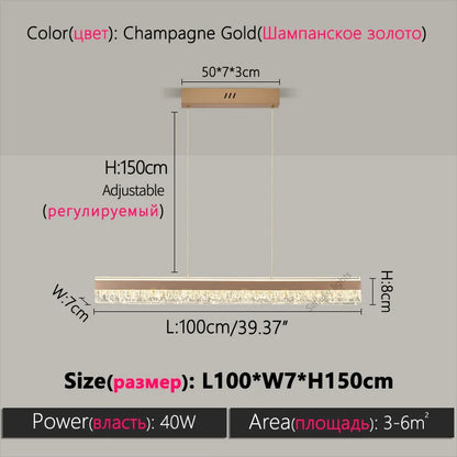 Restaurant-Pendelleuchten für Dach, Pendelleuchte im nordischen Stil, jetzt Stehtischlampe, Küchenlampen, Esstischlampe, LED-Kronleuchter